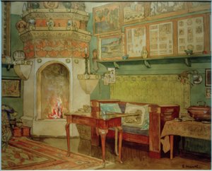 Interieur "Leveld" Salon von Gerhard Peter Frantz Vilhelm Munthe
