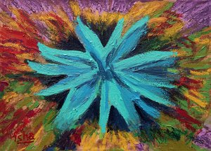 Blaue Agave