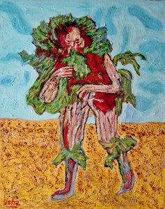 Blumiger Bozo-Schamane, 2020 von Gerhardt Isringhaus