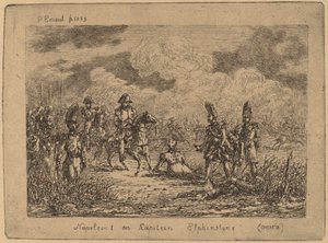 Napoleon I. und Kapitän Elphinstone