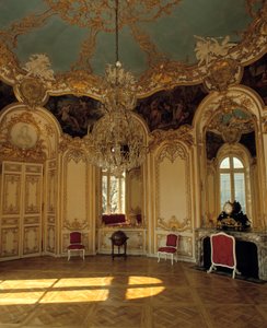 Innere Architektur: Wohnung der Prinzessin von Soubise, realisiert von Architekt Germain Boffrand in Paris