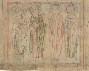 Heilige Cyprian, Vitus, Stephan und Cornelius