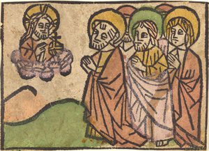 Christus erscheint den Aposteln