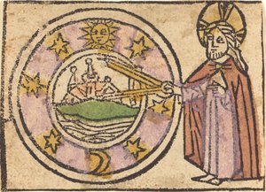 Christus misst den Globus