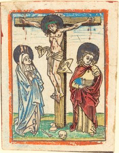 Christus am Kreuz von German 15th Century
