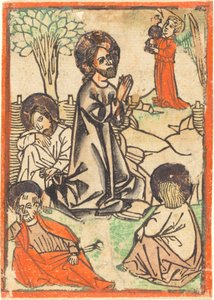 Christus am Ölberg von German 15th Century
