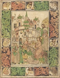 Einzug Christi in Jerusalem von German 15th Century