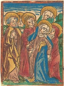 Überwältigte Madonna von German 15th Century