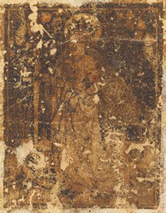 Heilige Katharina [verso] von German 15th Century