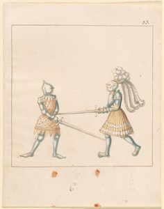 Freydal, Das Buch der Turniere und Turniere von Kaiser Maximilian I.: Kämpfe zu Fuß (Turniere)(Band III): Tafel 163