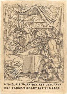 Liblich singen wir aus der Messe den Tenor Diskant Alt und Bass von German 16th Century