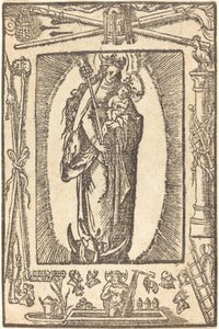 Madonna und Kind von German 16th Century