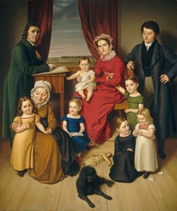 Ein Künstler und seine Familie