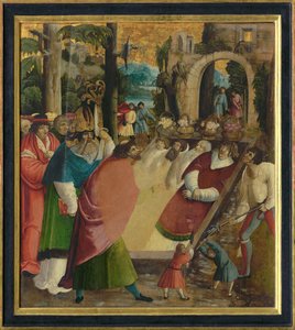 Auffindung der Reliquien des Heiligen Stephanus des Ersten Märtyrers, ca. 1515 von German Master