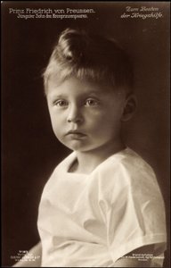Prinz Friedrich von Preußen, Porträt, Liersch 7181