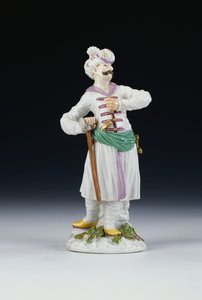 Eine Meissener Figur eines Persers, ca. 1748