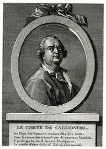 Alexander Graf Cagliostro von German School