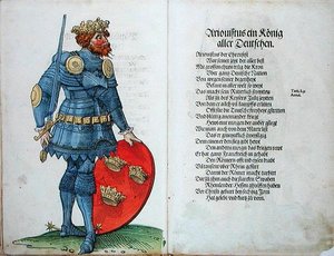 Ariovistus, König der Deutschen, aus 