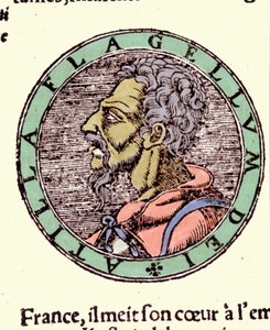 Attila - in „Cosmographia“ von Sebastiano Munster