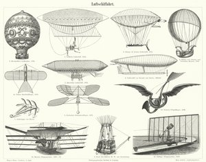 Ballons, Luftschiffe und andere Flugmaschinen von German School