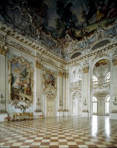 Barockkunst: Ansicht des Großen Salons von German School