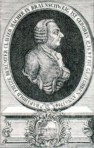 Barthold Fritz (1697-1766) gestochen von J.C. Eberling
