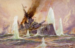 Schlacht auf der Doggerbank, Erster Weltkrieg, 24. Januar 1915