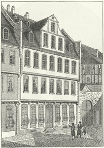 Geburtsort des deutschen Schriftstellers und Staatsmanns Johann Wolfgang von Goethe, Frankfurt, Deutschland von German School