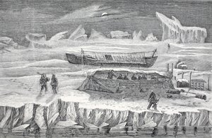 Biwak in Booten, London, 1874
