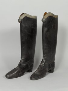 Stiefel, 3. von Zieten-Husaren, getragen von HRH Der Herzog von Connaught, vor 1914 von German School