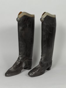 Stiefel, 3. von Zieten-Husaren, getragen von HRH Der Herzog von Connaught, vor 1914 von German School