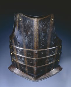Brustplatte von einem Husarenkürass, um 1580
