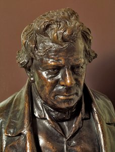 Büste aus Bronze des deutschen Physikers Georg Simon Ohm