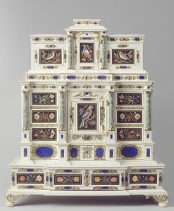 Schrank aus Augsburg, ca. 1660-70 von German School