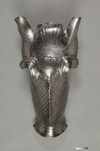 Chanfron im Maximilianstil, um 1510 von German School