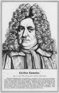 Christian Thomahus (Gravur) von German School