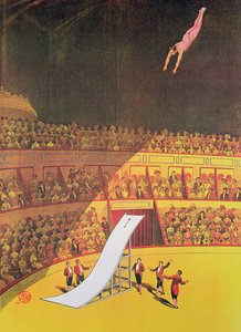 Zirkus-Hochspringer von German School