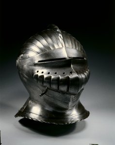Geschlossener Helm im Maximilian-Stil, ca. 1510-30