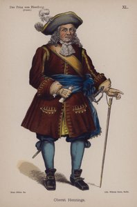Oberst Hennings, aus Der Prinz von Homburg von Heinrich von Kleist von German School