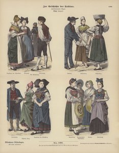 Kostüme aus dem Elsass von German School