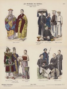 Kostüme Asiens von German School