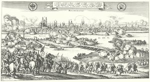 Graf Tilly belagert Magdeburg von German School
