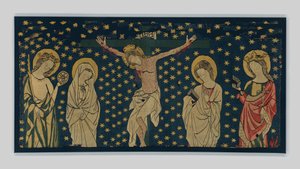Kreuzigung, hergestellt in Konstanz, ca. 1325-1350 von German School