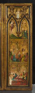 Kreuzigungstriptychon (ehemals bekannt als Estouteville-Triptychon) (rechter Flügel), ca. 1374