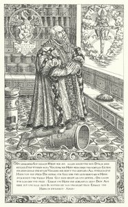 Cyriacus Schnaus, Apotheker im 16. Jahrhundert in Nürnberg von German School