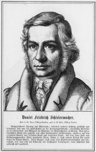 Daniel Friedrich Schleiermacher (Stich) von German School