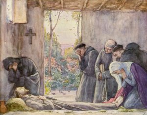 Tod des Heiligen Franziskus von Assisi
