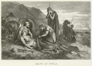 Tod von Totila von German School