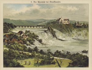 Der Rheinfall bei Schaffhausen von German School