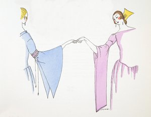 Designs für Ärmel, aus Styl, veröffentlicht 1922 von German School